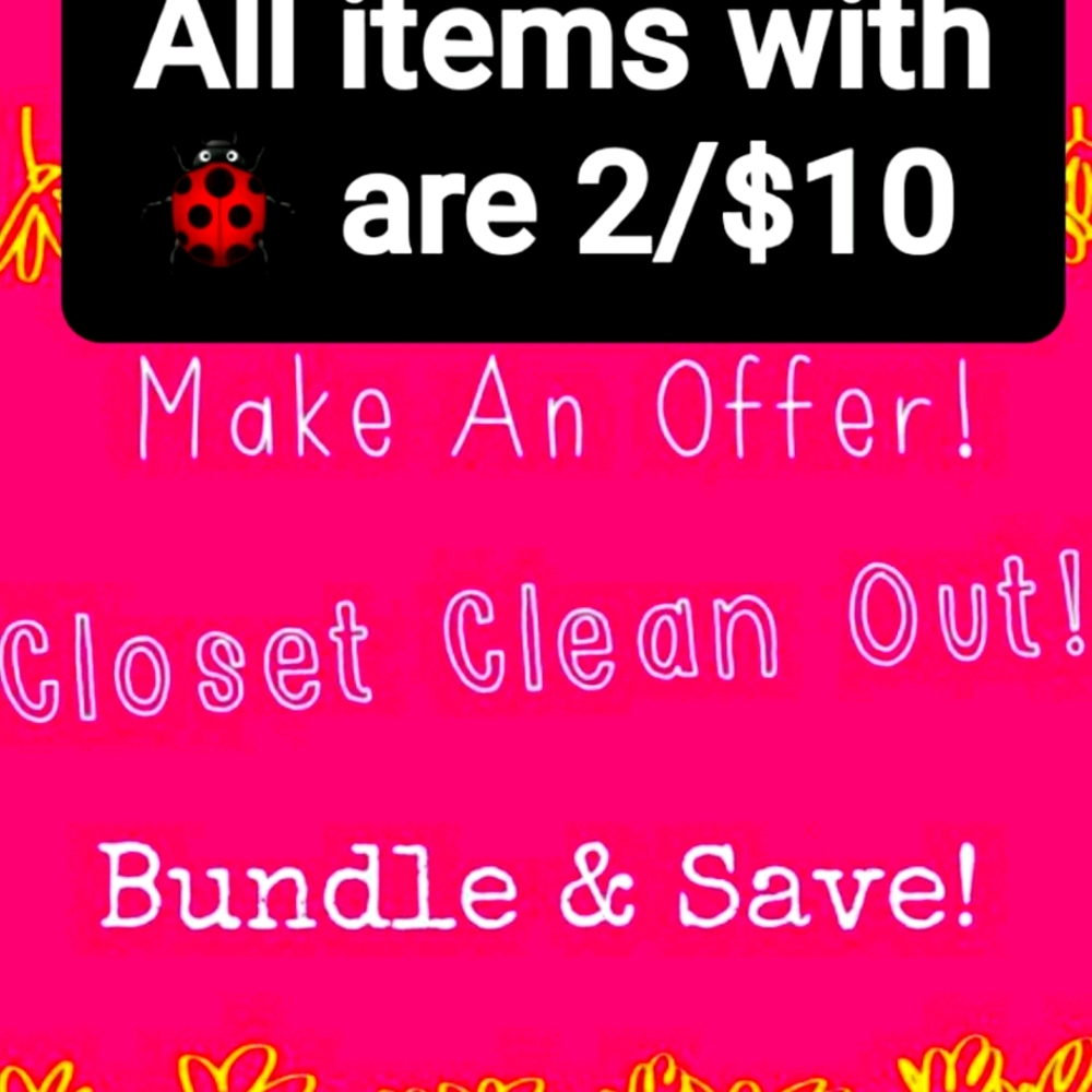 🐞SALE 2/$10🐞🐞